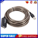 USB2.0 Male to Female Active Repeater Extension Cable Cord Adapter (5m)