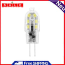 Hillrong G4 200LM 2W SMD2835 12LED Corn Bulb for Crystal Lamp Chandeliers (DC
