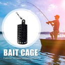 Metal Lure Container Basket Fishing Bait Feeder Cages Fishing Tackle Accessories