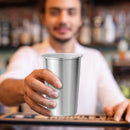 500ml Stainless Steel Cup Metal Beer Tumbler Stackable Drinking Coffee Milk Mug