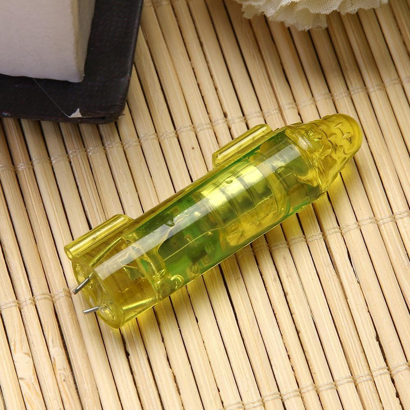 Underwater Mini Fish Attraction Indicator Lure LED Flashing Light(Yellow)