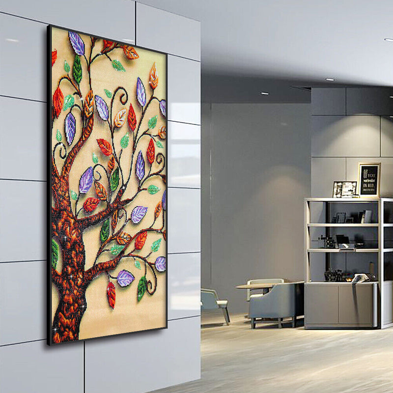 Leaves 5D Diamond Painting DIY Partial Drill Rhinestone Picture Home Decor Gifts