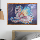 5D DIY Special Shaped Diamond Painting Dragon Cross Stitch Embroidery Kits
