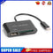 3 in 1 Type C to USB 2.0 TF Memory Card Reader OTG Hub Adapter for Macbook