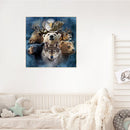 Oil Painting By Numbers Acrylic Handmade Animal World Digital Picture Art Decor