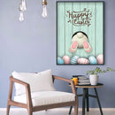 5D DIY Diamond Painting Easter Bunny Full Round Picture Crafts Home Decoration