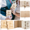 Wood Photography Props Marriage Vows Booklets Wedding Decoration Her & His Vows
