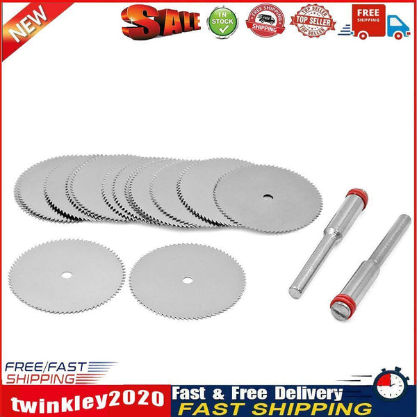 10pcs Woodworking Round Saw Blades Wood Disc Rotary Cutting Tool (32mm) Newly