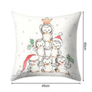 Penguins Printed Pillowcases Decorative Car Cushion Sofa Cover Throw Pillow Case