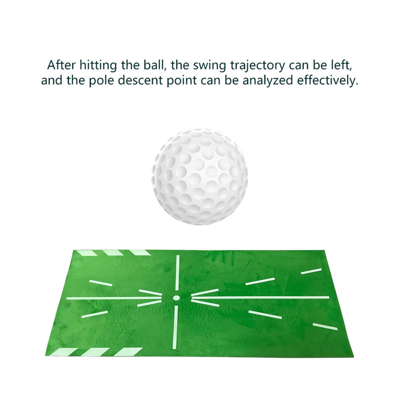 Golf Training Mat, Golf Practice Training Turf Swing Mat for Home/Office/Ou