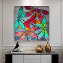 5D Full Round Drill Art DIY dragonfly Diamond Painting Craft