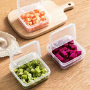 2Pcs Portable Storage Box Fresh Keeping Organizer Fruit Refrigerator D7O5