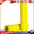 Soft BMX MTB Cycle Mountain Bicycle Bike Handle bar Rubber End (yellow) Newly