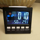 LCD Digital Thermometer Humidity Meter Hygrometer Home Clock ToolNEW Y9M9