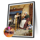 DIY Full Round Drill Diamond Painting family Mosaic Rhinestone Craft