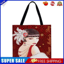 Lady Printed Shoulder Shopping Bag Casual Large Tote Handbag (40*40cm)