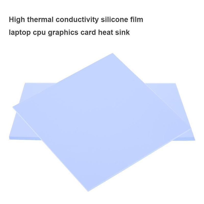 100x100mm Silicone Thermal Pad Sheet Computer CPU Graphics Chip Heat Sink Newly