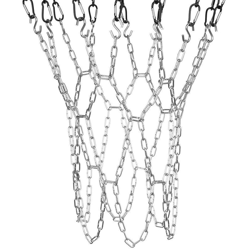 Duty Replacement Durable Metal Basketball Net Link Rims with S Hooks Chain Nets