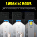 240COB Solar Lights PIR Motion Sensor Wall Street Lamp Sunlight (TY07707) Newly