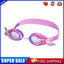 Mermaid Kids Silicone Swimming Goggles Waterproof Anti Fog Glasses (Pink)