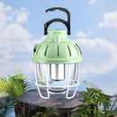 Retro Camping Light Portable Multi-function Rechargeable Camp Lamp (Green)