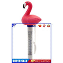 Pool Floating Thermometer Cute Cartoon Flamingo Shaped Temperature Gauge