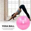 PVC Fitness Yoga Ball Thickened Explosion-proof Exercise Equipment (Pink) Newly