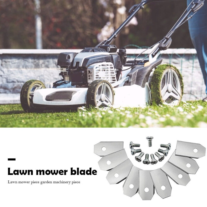 45pcs Mower Blades Stainless Steel Brush Cutter Parts for Trimming Machine Newly