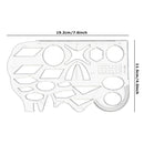Function Drawing Tool Geometric Ruler Drawing Templates Math Measuring Stencil