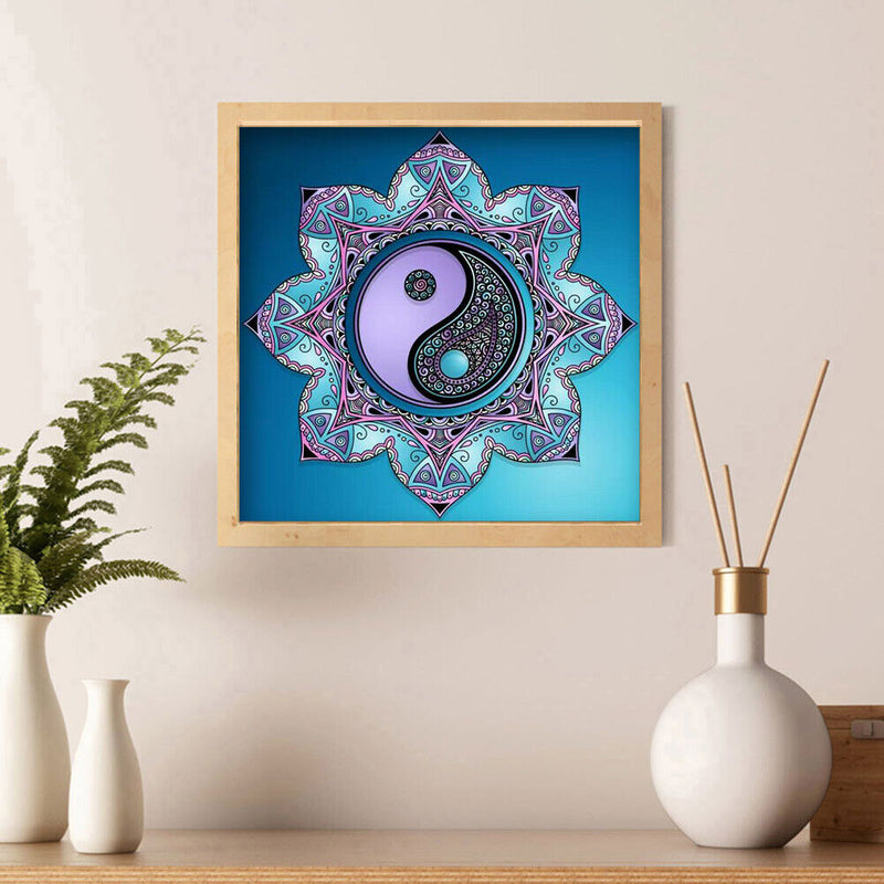 5D DIY Diamond Painting Mandala Partial Special Shape Drill Rhinestone Art Newly