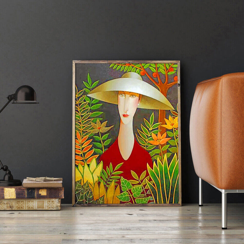Peasant Women DIY Painting By Numbers Art Pictures Hand Painted Canvas Art Craft