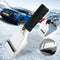 Deicing shovel Dual purpose 12V Car snow shovel Snow brush Heating Ice Scraper