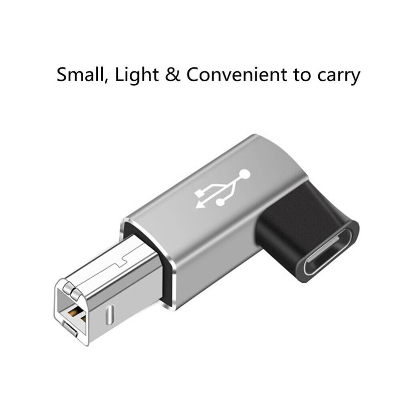 USB C to B Adapter Female to Male for Printer MIDI Controller Electric Keyboard