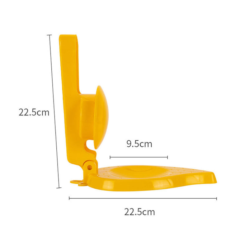Dumpling Skin Noodle Pressing Dough Mould Maker Pie Pastry Tools (A Yellow)
