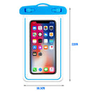 Luminous Waterproof Case Diving Drifting Swimming Touch Screen Phone Pouch Bags