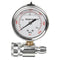 6000PSI / 40MPa 3/8"" Quick Coupling Pressure Washer Pressure Gauge