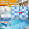 Pool Patch Swimming Pool Tile Grout Repair Kit Waterproof Base Cement N6O8