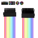 PSU Extension Cable Addressable RGB ATX 24Pin PCIe GPU Dual Triple 8-Pin Cord