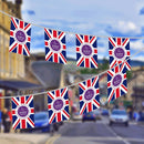 England Flag String Hanging Banners Queen Day String Flags for Decors (04) Newly