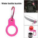 Outdoor Kettle Buckle Hook Camp Water Bottle Holder Carabiner (Rose Red)