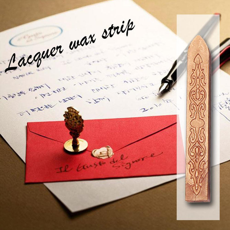 Retro Special Seal Wax Strip without Core Customs Document Wax Stamp Accessories