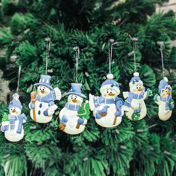 XMAS Soft Pottery Christmas Products Christmas Decoration Little Snowman