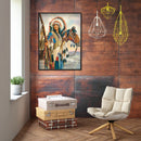 5D Diamond Painting Full Round Drill indians Picture of Rhinestone