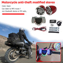 Waterproof Motorcycle Bluetooth Audio System Stereo Speakers Radio USB Charger