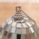 6pcs Reflective Glass Mirror Ball Disco Xmas Party Hanging Decor Ornaments