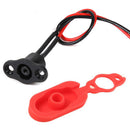 Electric Scooter Charging Port+Plastic Charger Power Cable Plug Cover for M