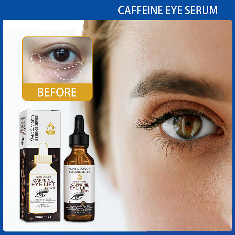 Skin Care Eye Serum Vitamin C Reduce Puffiness Dark Circles Fine Lines Skin Care