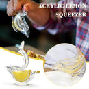 Manual Lemon Squeezer Acrylic Clip Orange Fruit Hand Juicer Home Kitchen Kit s:
