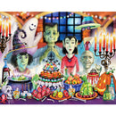 5D DIY Diamond Drawing Kits Full Round Drill Halloween Ghost Party Art (A5694)