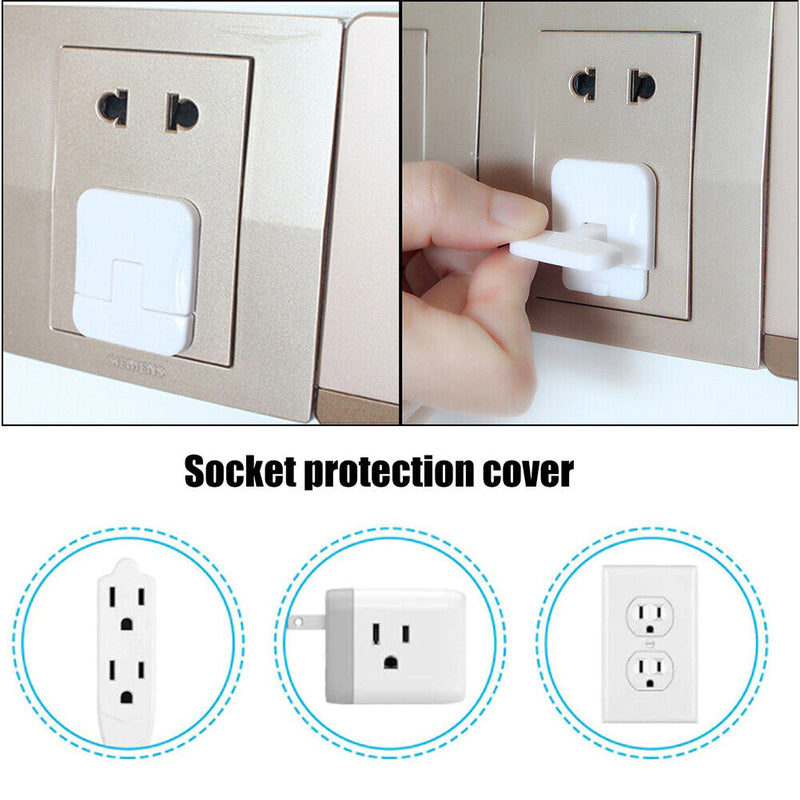 Plug Socket Protector Anti-electric Kid Protective Cover Insulated Safety Guard